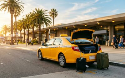 Taxi from Long Beach Airport to Disneyland — $47 Flat Rate